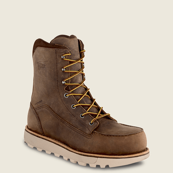 Red wing best sale hard toe boots